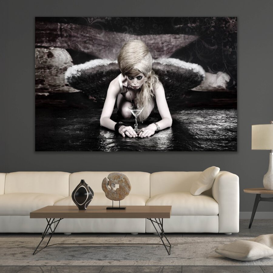 Lady with Wings