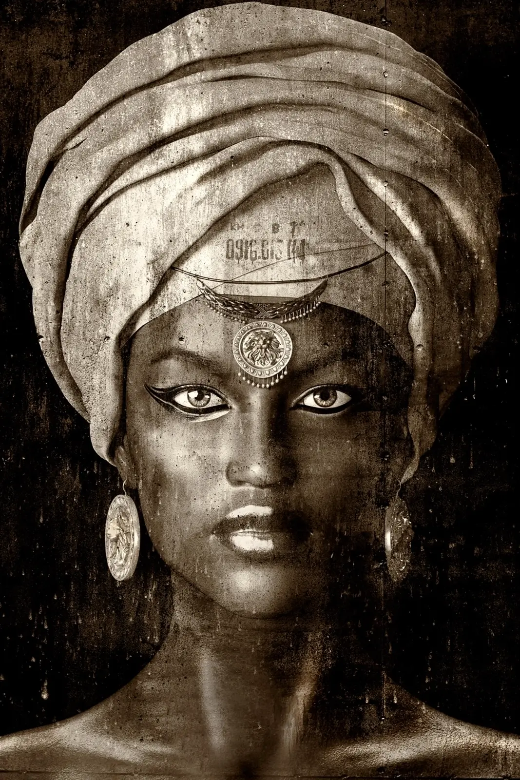 Glamour Girl Sepia 2