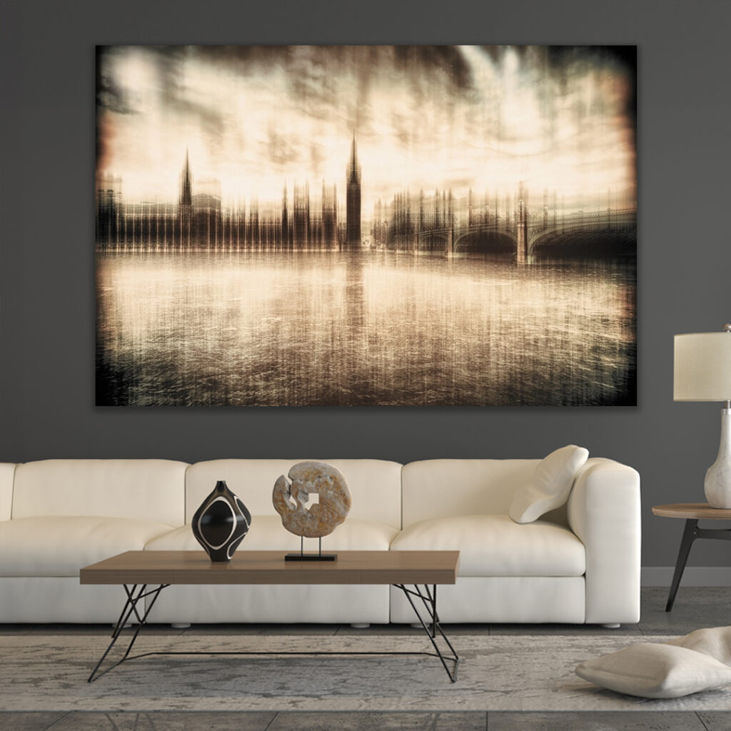 Grungy Skyline London