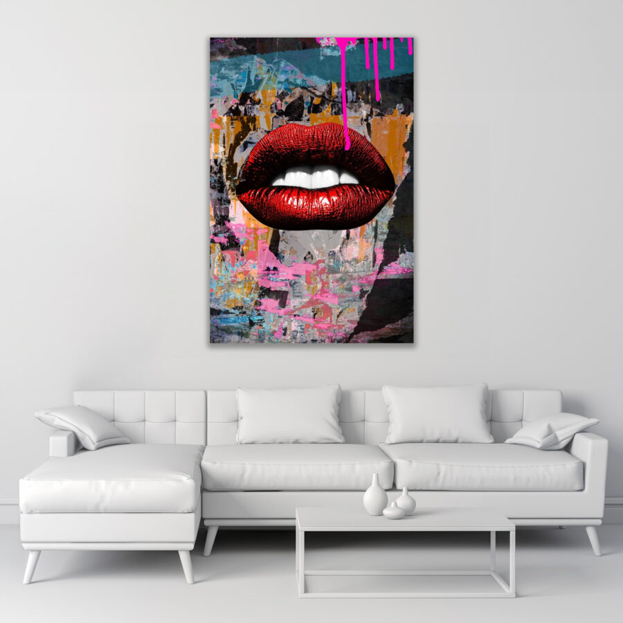 Neon Lip Red