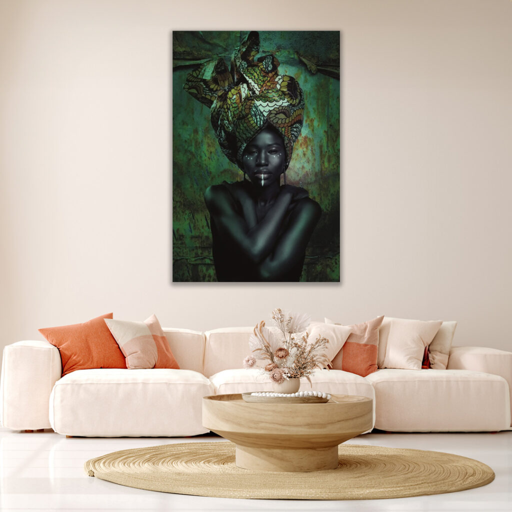 portrait of a Tribe Woman