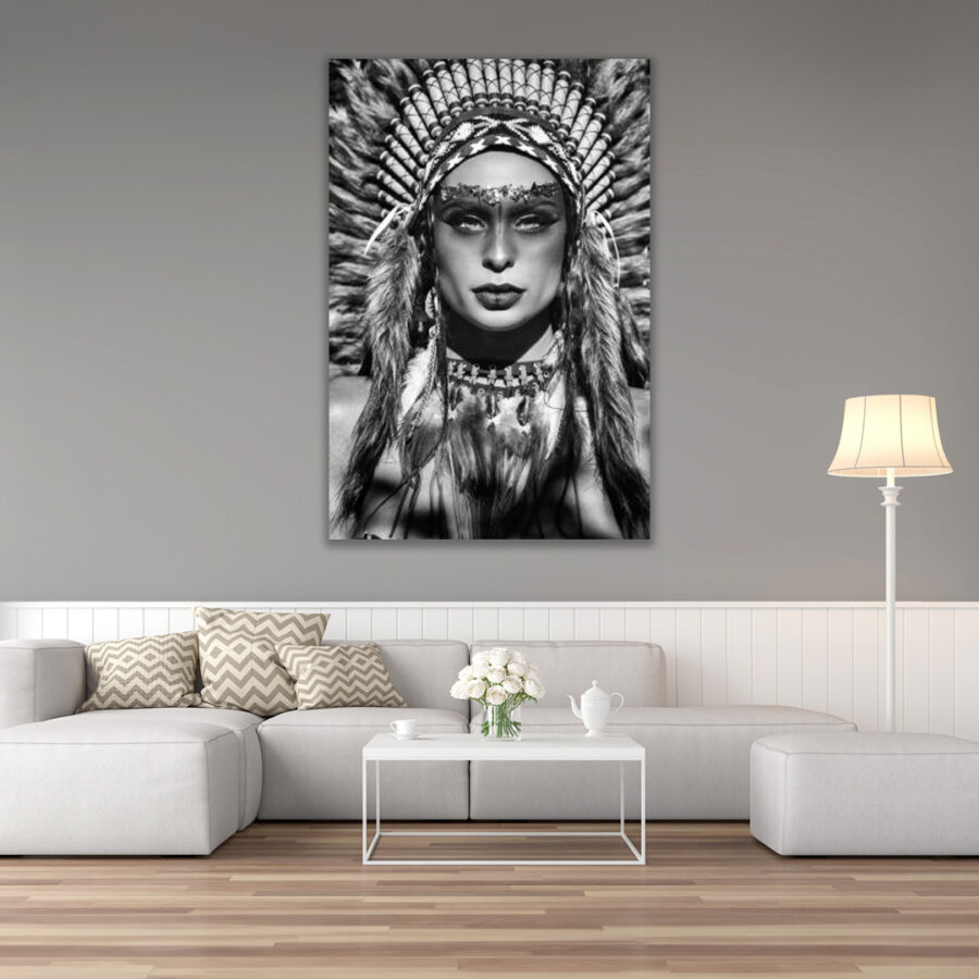 The Warrior B/W